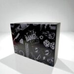 Коробка складная Черная Мужская Bang Boom 23*17*8 700тг