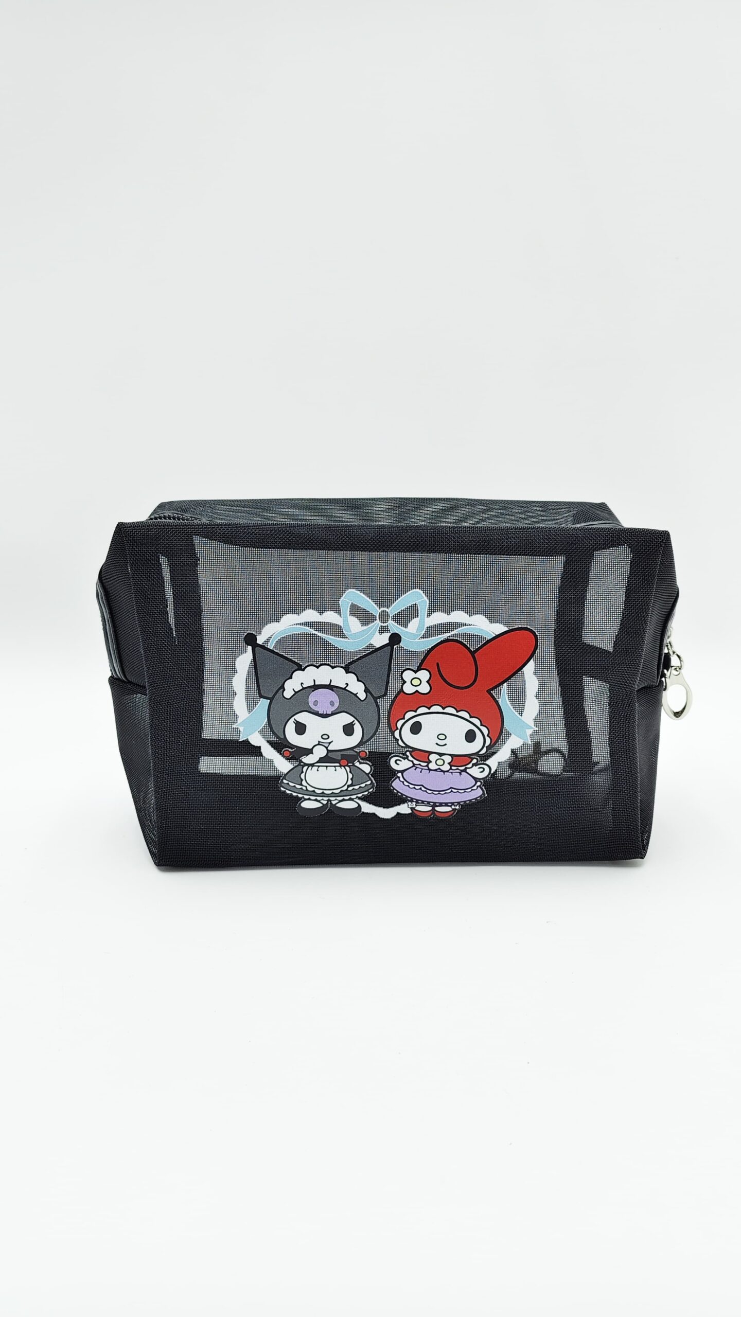 Косметичка Kuromi & My Melody арт.tr435 черная Косметичка Kuromi & My Melody арт.tr435 черная