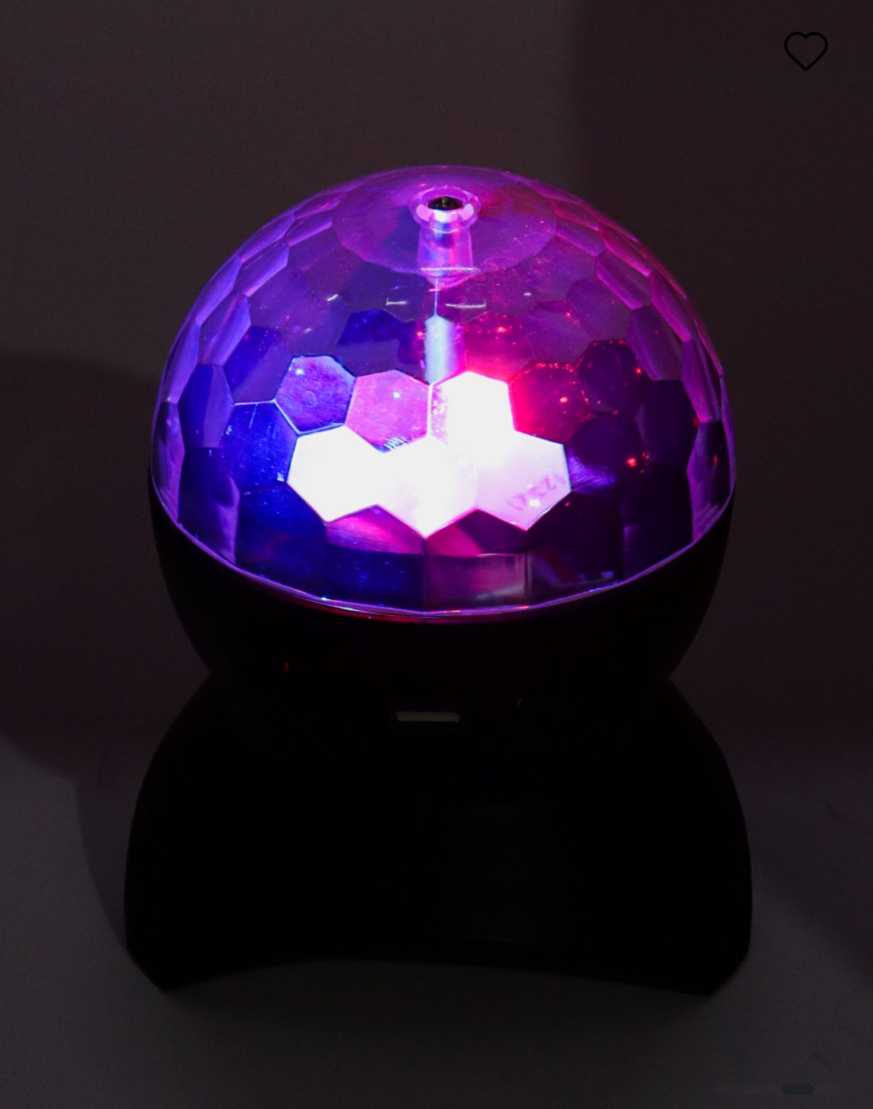 Проектор led диско шар с блютузом черный арт.tr760 Проектор led диско шар с блютузом черный арт.tr760