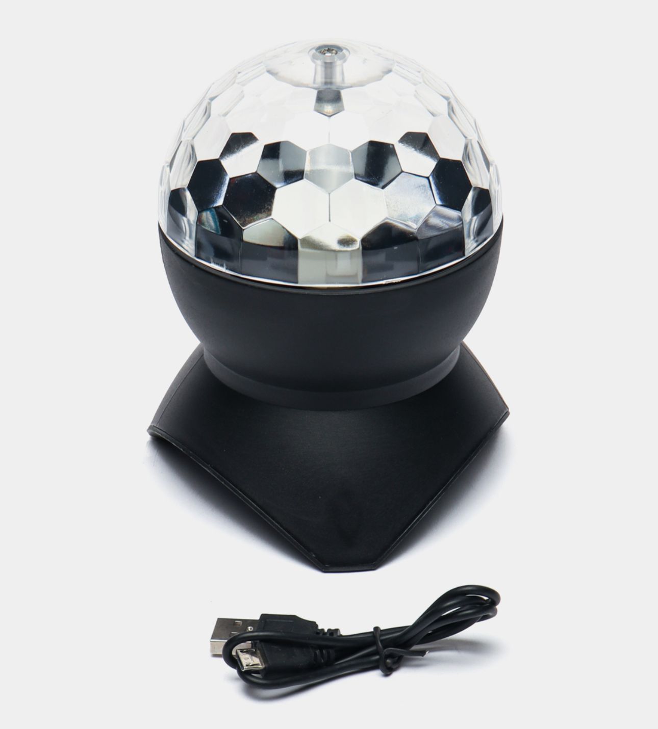 Проектор led диско шар с блютузом черный арт.tr760 Проектор led диско шар с блютузом черный арт.tr760