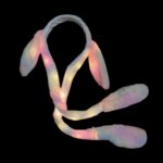 Ободок мех Зайка светящийся арт.tr3176 разноцветный