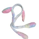 Ободок мех Зайка светящийся арт.tr3176 разноцветный