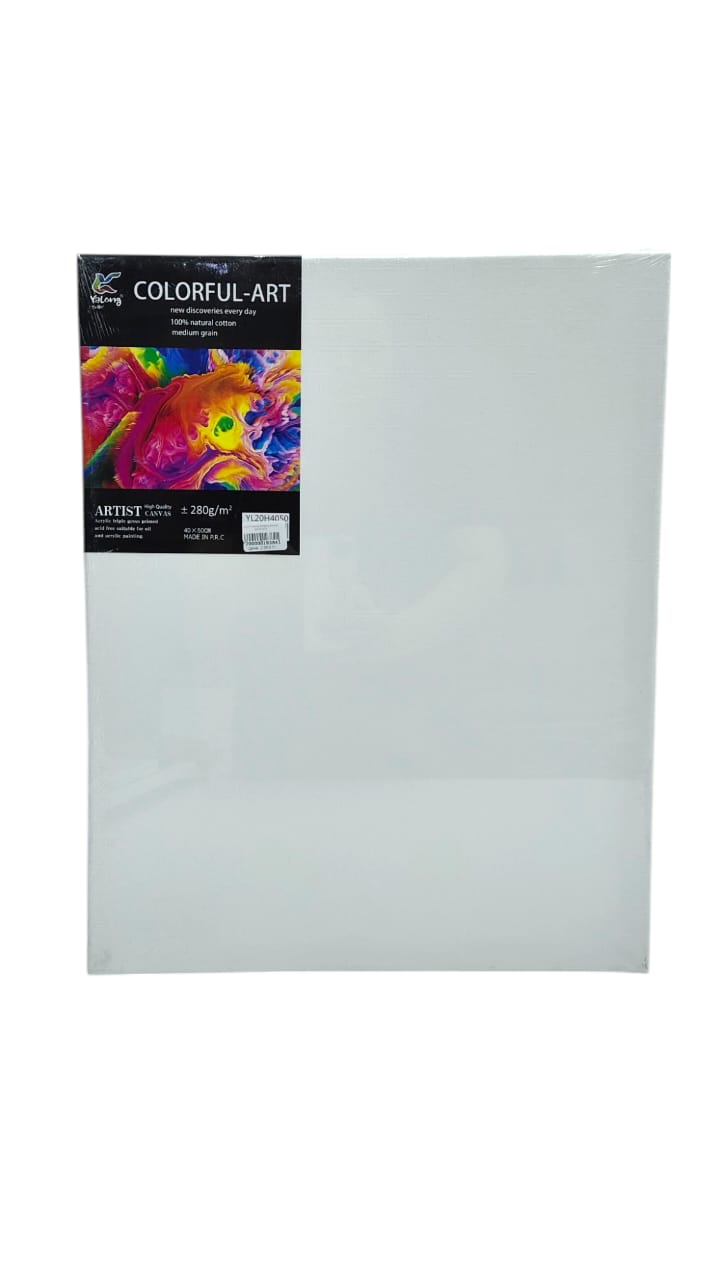 Холст Yalong 40*50см белый арт.tr1010 Холст Yalong 40*50см белый арт.tr1010