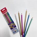 Цветные карандаши ErichKrause Metallic 6цв арт.56078