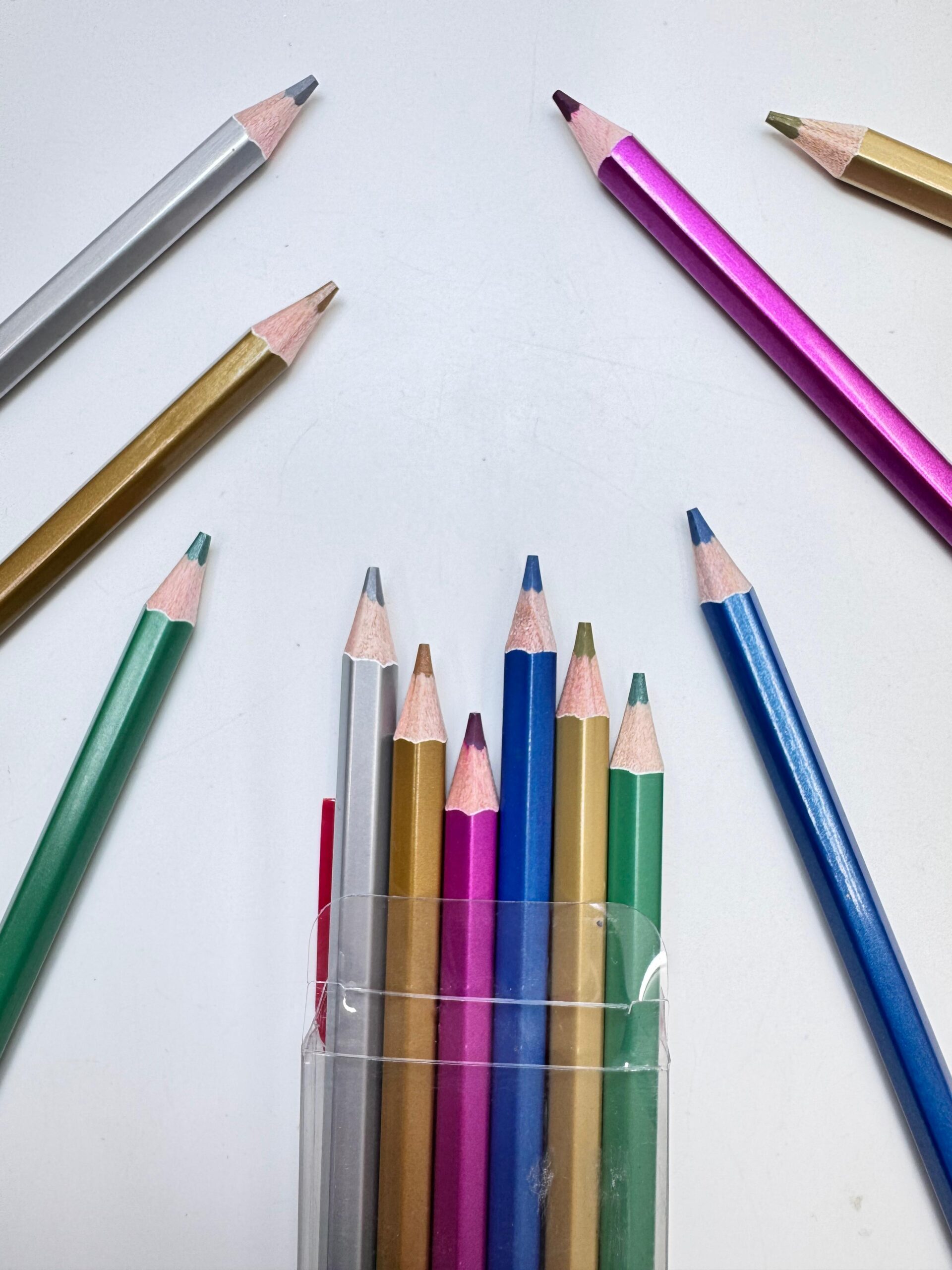 Цветные карандаши ErichKrause Metallic 6цв арт.56078 Цветные карандаши ErichKrause Metallic 6цв арт.56078