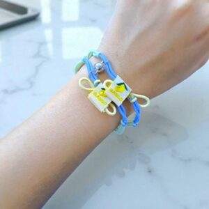 Браслеты парные с магнитом Mango арт.tr2160 разноцветные