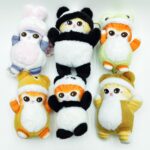 Брелок мягкий Котик в шапочке арт.tr2609 ассорти