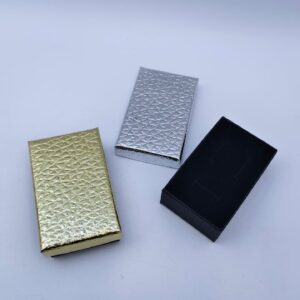 Коробка для бижутерии 8*5*2,5см арт.tr2875 золото/серебро 400тг