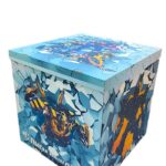 коробка для шаров с надписью новинка 6000тг