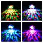 Проектор led диско шар с блютузом белый арт.tr758