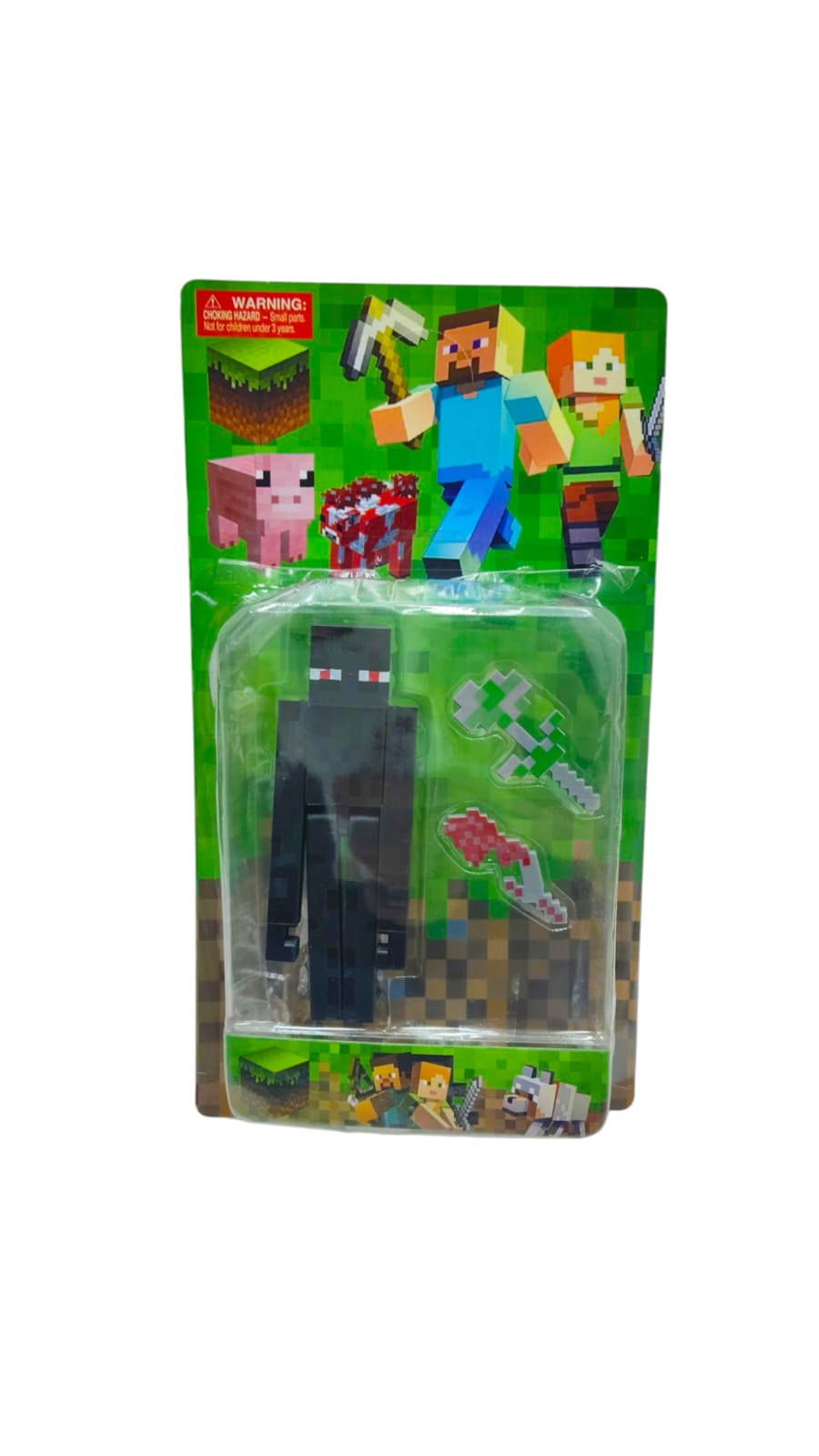 Фигурка Майнкрафт с инструментами арт.tr1410 черный Фигурка Майнкрафт с инструментами арт.tr1410 черный