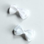 Бантики на резинке уп 2шт арт.tr2340 белые