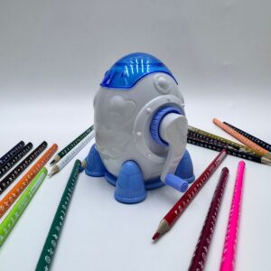 Точилка механическая Ракета голубая арт.tr1679