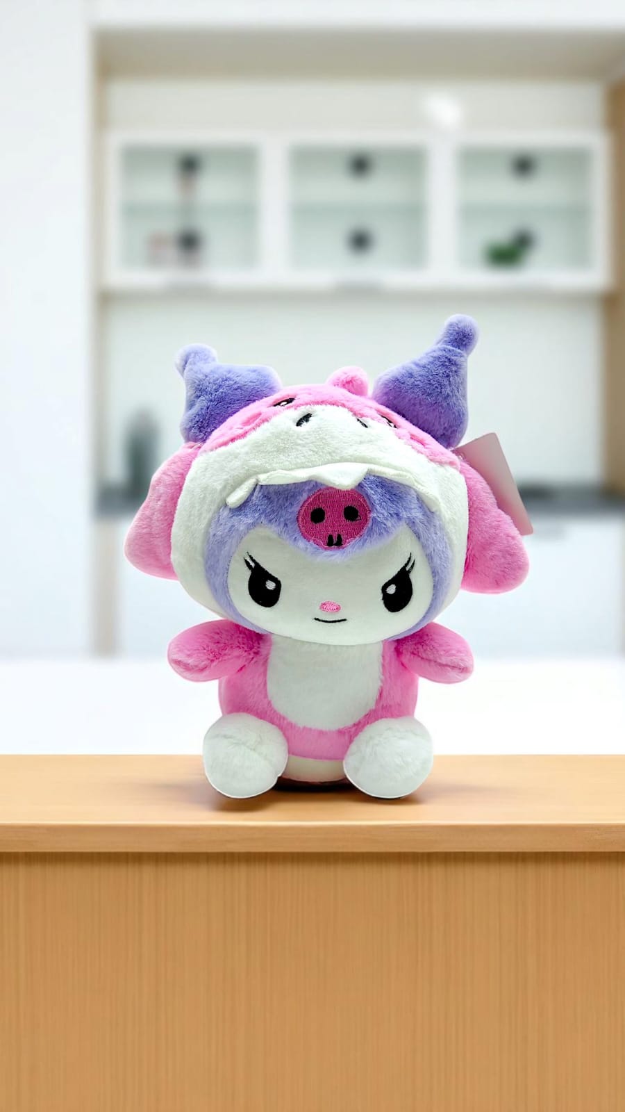 Мягкая игрушка Куроми в капюшоне арт.0779-5 розовая Мягкая игрушка Куроми в капюшоне арт.0779-5 розовая