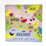 Скетчбук 24*24см Hatber Summer 40л арт.28302