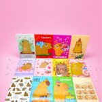 Блокнот в клетку А5 Капибара арт.5674 ассорти