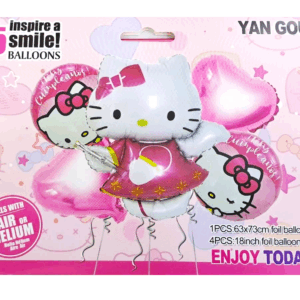 Шары фольга набор Китти уп 5шт арт.s-y-1010