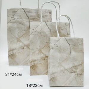 Пакет подарочный 31*24см Мрамор арт.lclp-l-936b