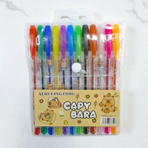 Ручки цветные Capybara 12шт арт.907-12