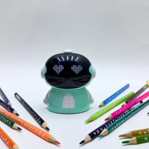 Точилка механическая Робот мятно-зеленая арт.tr1702