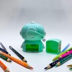 Точилка механическая Робот мятно-зеленая арт.tr1702