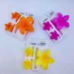 Крабик Гавайский цветок 4-8см уп 3шт ассорти 800тг