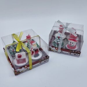 Свечи новогодние набор 4шт арт.6654-16 1500тг