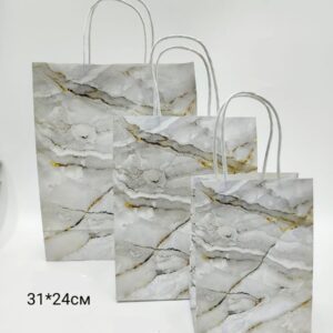 Пакет подарочный 31*24см Мрамор арт.lclp-l-912d