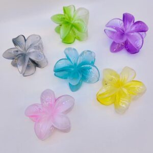 Крабик Гавайский цветок 8см ассорти 500тг