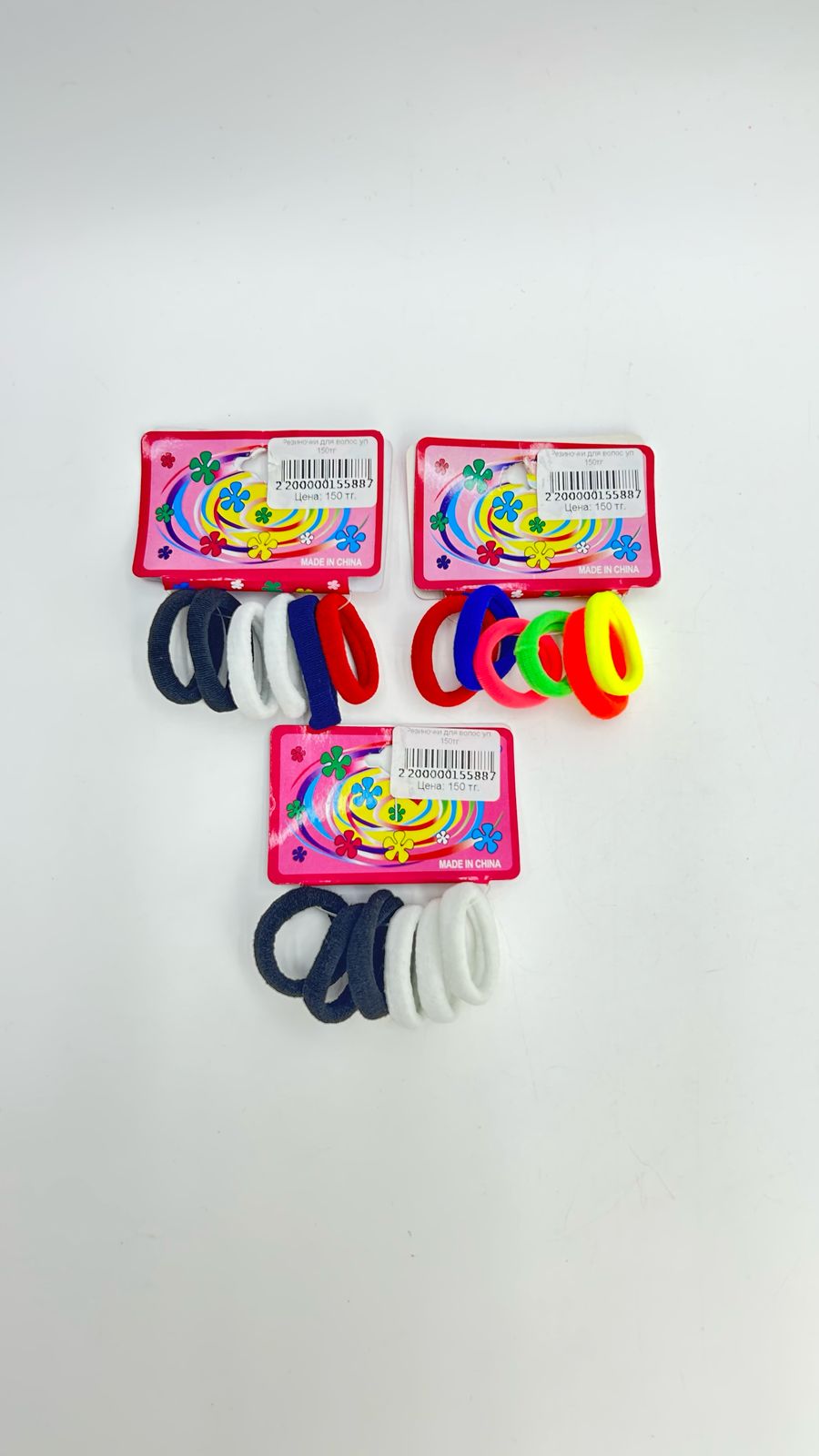 Резиночки для волос уп 150тг Резиночки для волос уп 150тг
