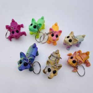 Брелок 3D Собака 5,5см арт.tr2872 ассорти 1000тг