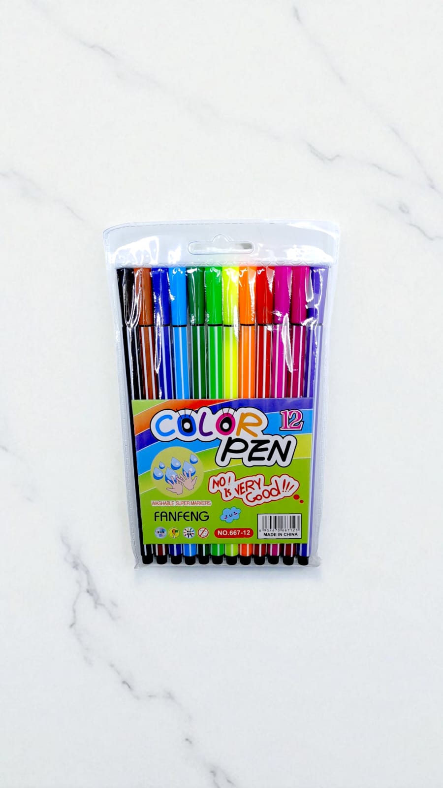 Фломастеры Color pen 12цв арт.667-12 Фломастеры Color pen 12цв арт.667-12