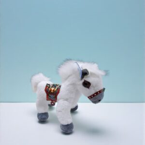 Мягкая игрушка Лошадь 17см арт.tr2829 белая 2000тг