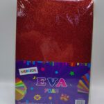 Фоамиран блеск на самоклейке 10цв 1500тг