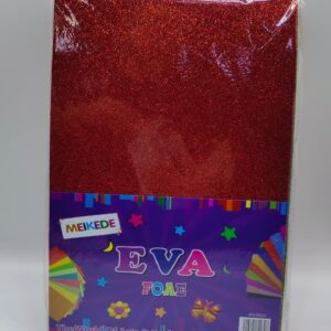 Фоамиран блеск на самоклейке 10цв 1500тг