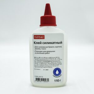 Клей силикатный Hatber 110г арт.110fn_00110