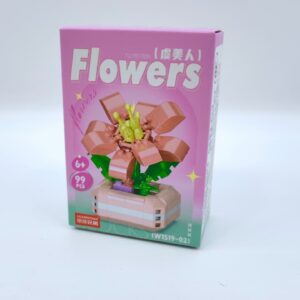 Конструктор Lelebrother Flowers арт.w1519-02