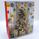 Пакет подарочный новогодний 18*23см арт.qzhzd-996c-1 Елка 300тг