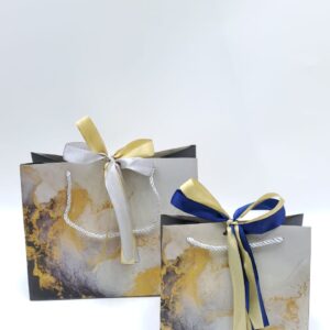 Пакет подарочный Мрамор 20*25*12см арт.tr610