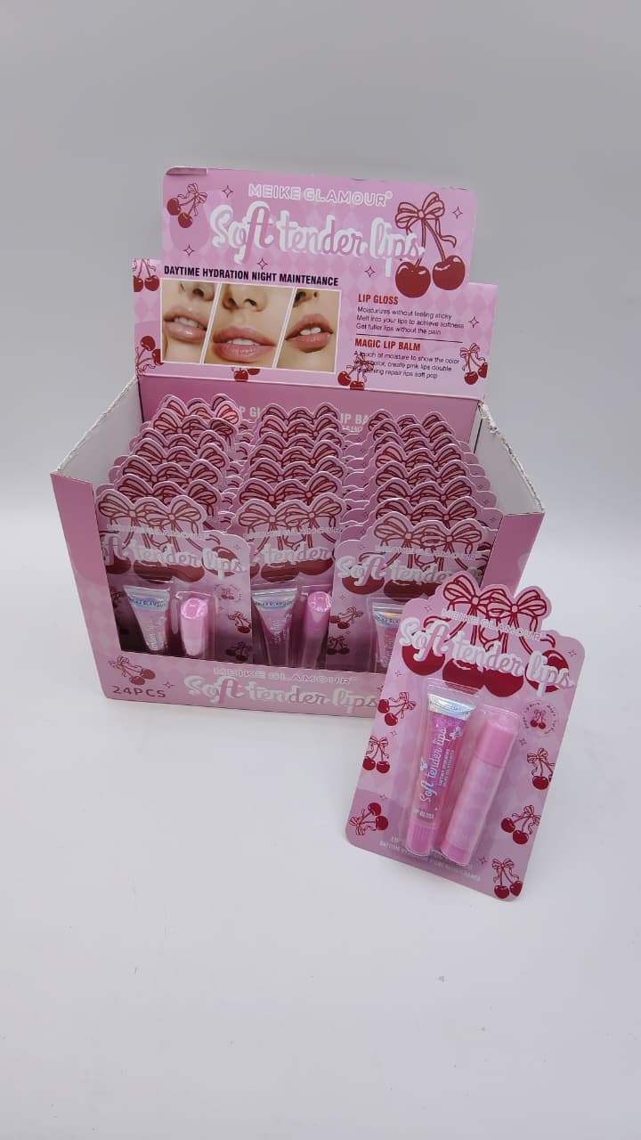 Блеск для губ+бальзам Soft tender lip арт.mkg0321 600тг Блеск для губ+бальзам Soft tender lip арт.mkg0321 600тг