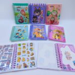 Блокнот+наклейки ассорти 800тг