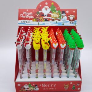 Карандаш-матрешка новогодний арт.2208 ассорти 200тг