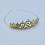 Диадема со стразами арт.tr2898 золото 1000тг