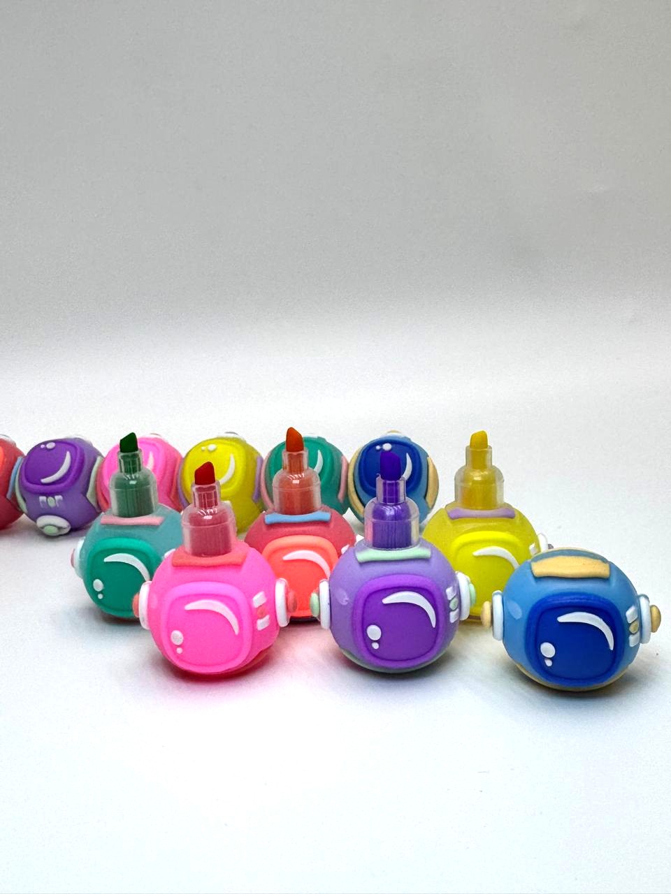 Текстовыделитель Космонавт 5цв арт.MD-195 Текстовыделитель Космонавт 5цв арт.MD-195