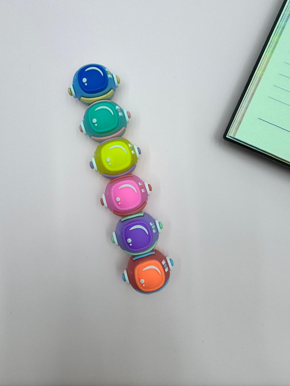 Текстовыделитель Космонавт 5цв арт.MD-195 Текстовыделитель Космонавт 5цв арт.MD-195