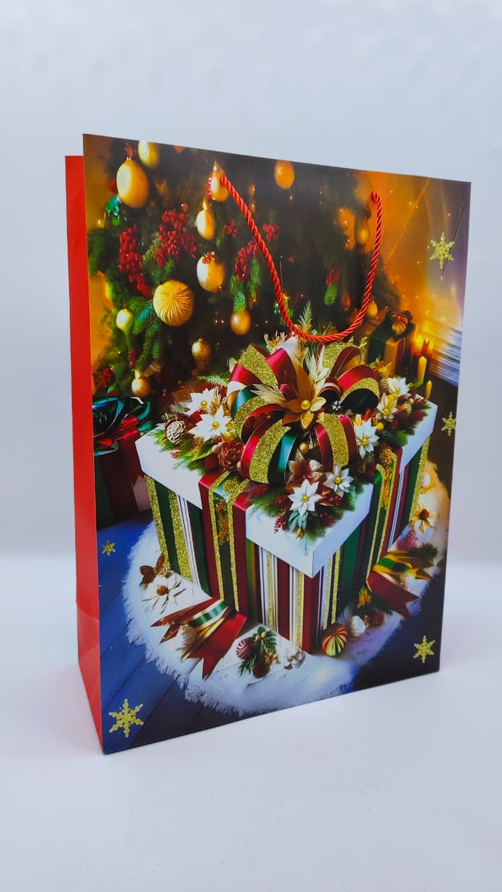 Пакет подарочный новогодний 30*41,5 арт.qzhzd-1030a-3 Подарок Пакет подарочный новогодний 30*41,5 арт.qzhzd-1030a-3 Подарок