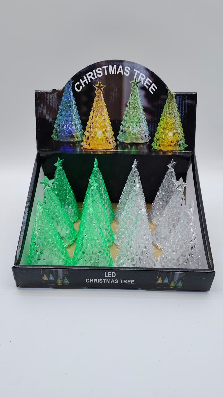 Свеча электронная Елка 11см арт.sk-5 Свеча электронная Елка 11см арт.sk-5