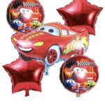 Шары фольга набор Тачки 2 уп 5шт арт.xy-q044