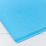 Бумага упаковочная 50*70см арт.tr617 голубая