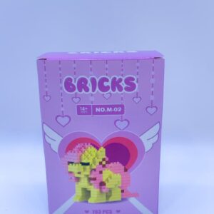 Конструктор Bricks арт.m-02 Пони розовый